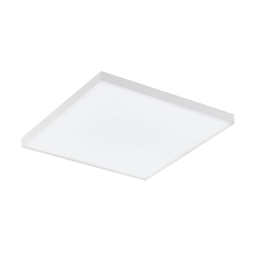 Eglo Connect.z Smart Home LED Ceiling Light Panel Turcona-Z, 18 inches, Zigbee Lighting, app and Voice Control, White tunable Lights (Warm - Cool White), RGB, dimmable
