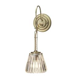 Demelza 1 Light Wall Light - Polished Brass