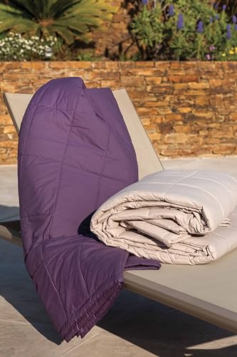 Cap Ferret Washed Cotton Fitted Sheet, 90 cm x 190 cm, Fig