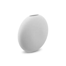 Cooee Design HI-028-25-WH Pastille Vase Hand-Made Ceramic Diameter 20 cm Height 19 cm White