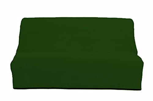 Soleil d'ocre, Panama Cotton Sofa Bed Cover 190 x 204 cm Green