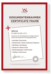 walther design Red Photo Frame 21 x 29.7 cm