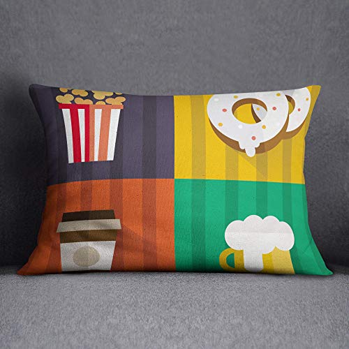 Questo Casa Decorative Cushion Cover, Cushion Cover, Home Decoration, for Sofa, Coffee, Size: 35 x 50 cm – Designed and Made in Türkiye