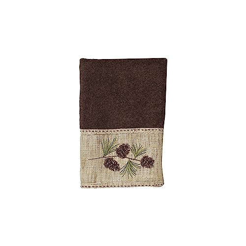Avanti Linens - Hand Towel, Soft & Absorbent Cotton Towel (Pine Branch Collection)