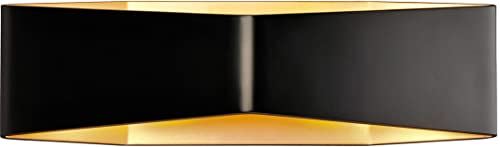 SLV Surface-Mounted Wall Light CARISO WL-4 / Internal Wall Illumination, LED spot, Surface-Mounted Light, Wall-Mounted Light, Wall spot / 1700-2700K 22W 500lm Black