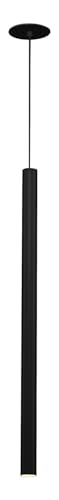 SLV Pendant Light Helia 30 / Living-Room lamp, Indoor Lighting, Dining-Room Drop Light, LED, Ceiling Light / 3000K 7.5W 500lm Black 40 Degrees