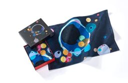 Musearta GT2-VK-SC-V433128 Unisex Guest Towels Set of 2 with Several Circles by Artist Vasily Kandinsky Cotton 40 x 60 cm