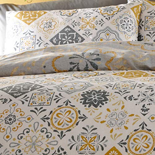 Portfollio Morocco Teal Duvet Cover Reversible Bed Set, Super King Size, 124022759