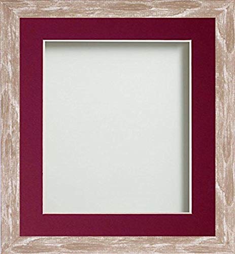 Frame Company Camber Range 20X16-Inch Brown Picture Photo Frame with Plum Mount For Image Size 15X10-Inch