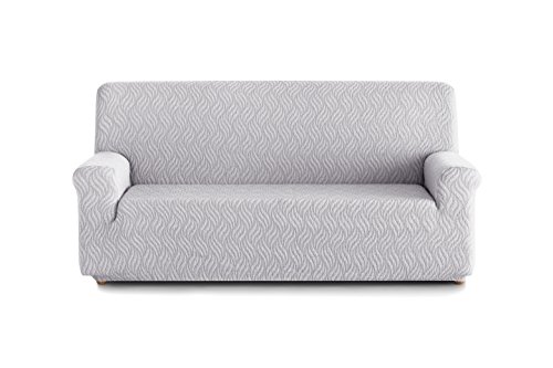 blindecor Picasso Elastic Sofa Cover 1 square, Fabric 90x70x100 cm Grey Pearl