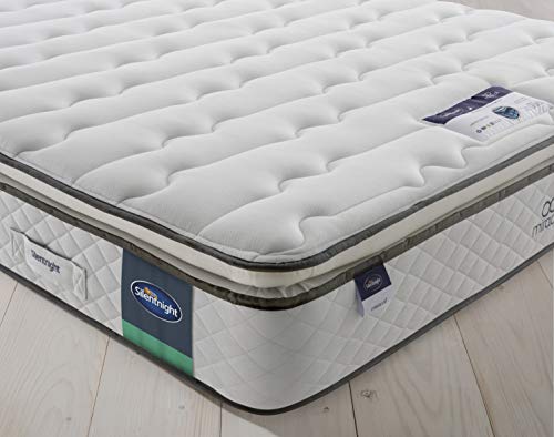 Silentnight Miracoil Luxury Pillowtop Mattress - Medium - Double