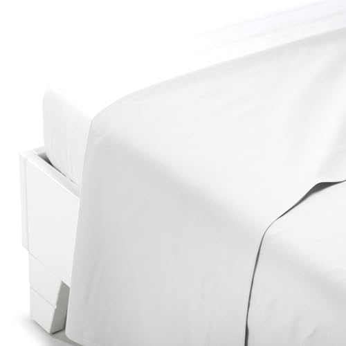 Caleffi Cotton Plain Top Sheet, Cream, Double