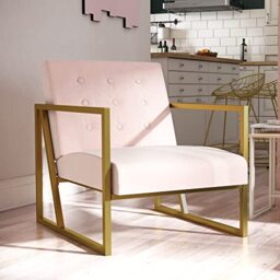 DHP Furniture Lexington Chair, Pink, 64x86x79cm (DxWxH)