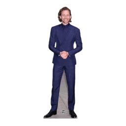 Star Cutouts CS1217 Tom Hiddleston Blue Suit Star Mini Cutout - Free Standing, Quick Set Up, Actor parties and fan gifts