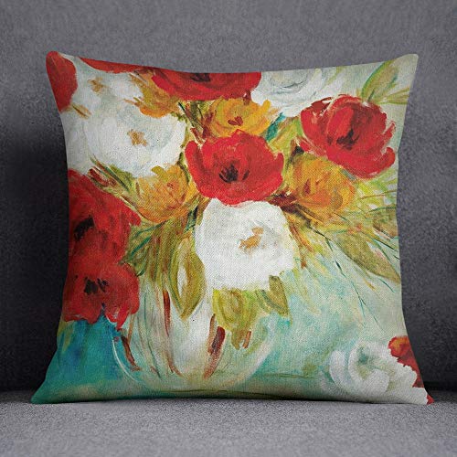 Bonamaison Decorative Cushion Cover, Throw Pillow Case, Size: 45X45 Cm - Designed and Manufactured in Turkey