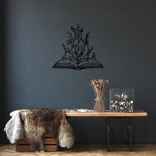 Stylish Black Decorative Metal Wall Accessory, 64 x 70 cm, 100% Metal, 1.5 mm Thickness, Perfect for Modern Home Decor & Unique Wall Art