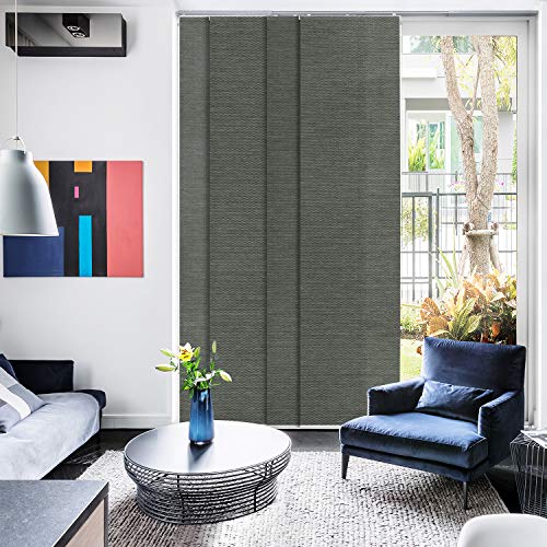 A&F Rod Décor ICY White 4-Panel Single Rail Track - Extendable 48-88" W X 94" H, Light Filtering, Wall Or Ceiling Mount