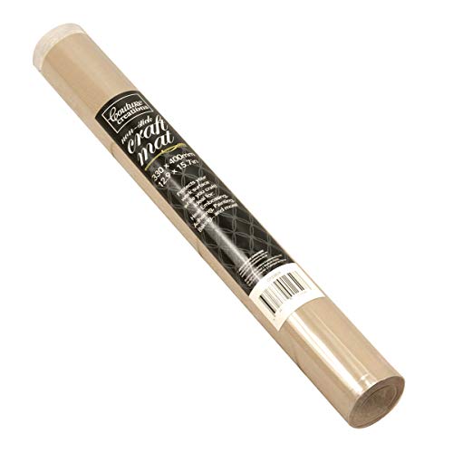 Couture Creations Non-Stick Craft Mat, Synthetic Material, Brown, 37.5 x 4.6 x 4.6 cm