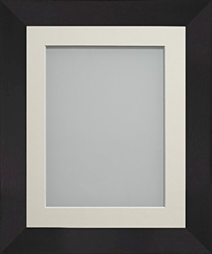 Frame Company Carlton Range 10X8-Inch Black Picture Photo Frame with Ivory Mount For Image Size 7X5-Inch