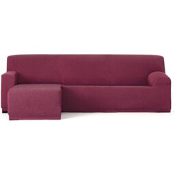 ECOMMERC3 Universal and Versatile Chaiselong Short Left Arm Sofa Cover ??? Bordeaux Chaiselong Sofa Cover Protector Easy to Install for Back, Seat and Arms