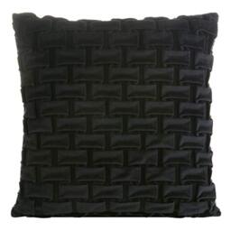 Eurofirany cushion covers, sofa cushion covers, decorative pillows, double pack, set of 2, pillowcases, decorative cushion, seat cushion, faux fur, olive green + black, 45 x 45 cm, 2