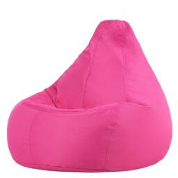 Bean Bag Bazaar Outdoor Bean Bag with Filling Included, Pink