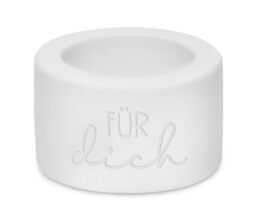 Graphic Workshop Tea Light Holder - Für Dich