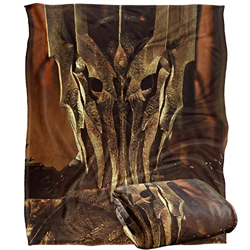 LORD OF THE RINGS The Blanket, 152 x 127 cm Sauron Bound by Fire Silky Touch Super Soft Throw Blanket