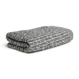 Möve Brooklyn Pinstripe Hand Towel 50 x 100 cm Natural/Black