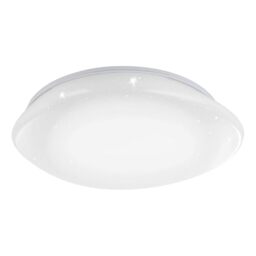 Eglo LED Ceiling Light Sileras, 1-Flame Ceiling lamp with Starry Sky Effect