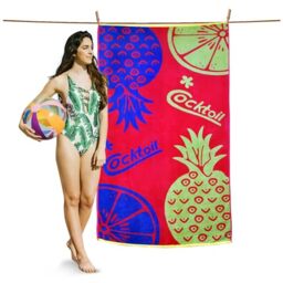 GC GAVENO CAVAILIA 1 Pk Cocktail 500 GSM Beach Towels Large, 100X180cm