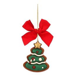 THUN - Christmas Tree Decoration Ceramic Large -Thunland - 6.5 x 2 x 7.5 cm