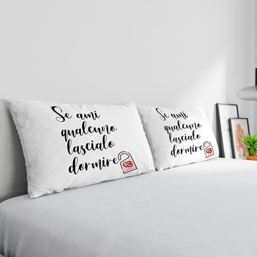 Pair of Pillowcases 100% Cotton Digital Print, PR-08