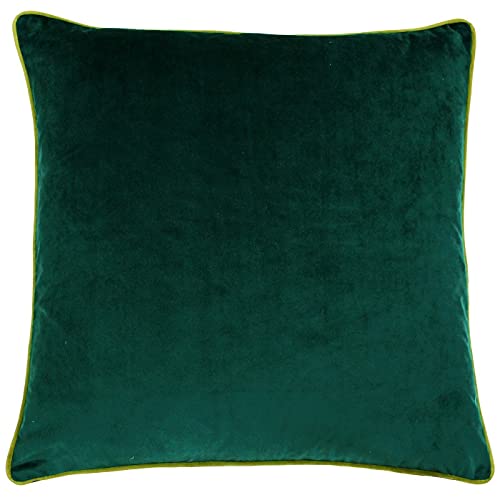 furn. Meridian Velvet Cushion Cover (Emerald/Moss - 55 x 55cm)