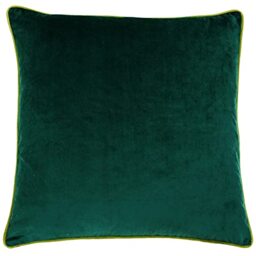 furn. Meridian Velvet Cushion Cover (Emerald/Moss - 55 x 55cm)