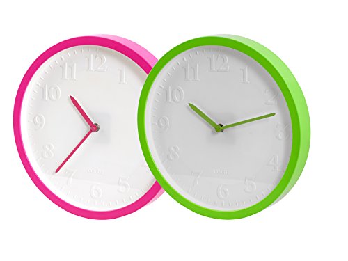 Home Clock, Multicoloured, Unique