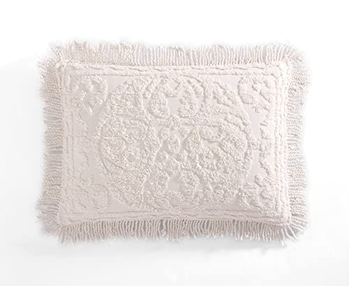 Beatrice Home Fashions Bedspread, Cotton, Blush, Standard