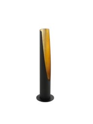 Eglo Table lamp Barbotto, 1 Bulb Table Light, Steel Rod Lamp, Colour: Black