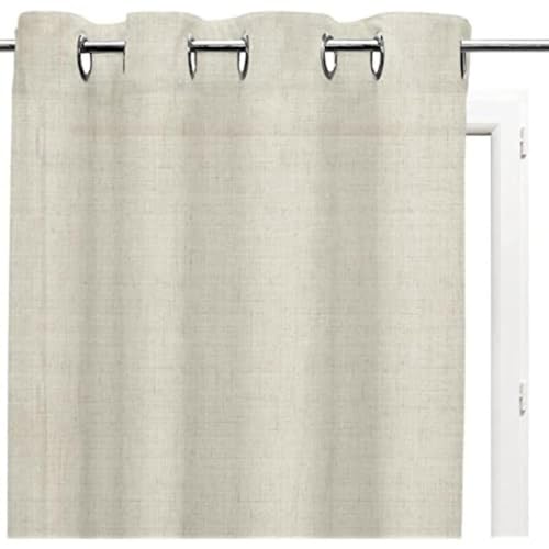 Soleil d'ocre Curtain 135 x 250 cm Natural