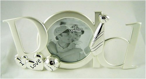 I Love Dad Letter Message Photo Frame Ideal Christmas Fathers Day Present