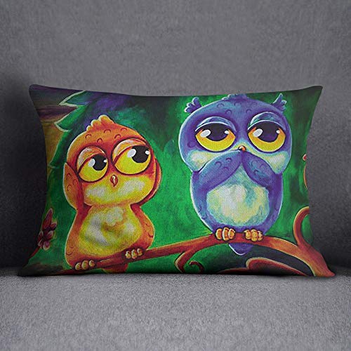 Bonamaison Decorative Cushion Cover, Polycotton, Multicolor, 35x50