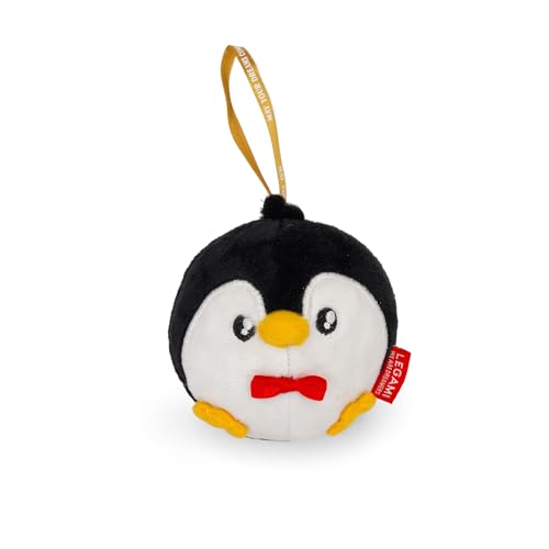 Legami - Oh-Oh-Ornaments Penguin Christmas Tree Hanging Christmas Tree Decoration 9 x 10 x 4 cm