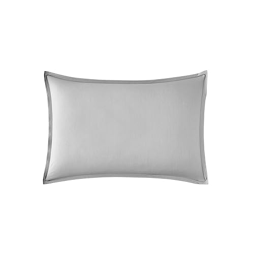 Cotton Percale Pillowcase, Première, Pebble, 50 x 70 cm, Essix