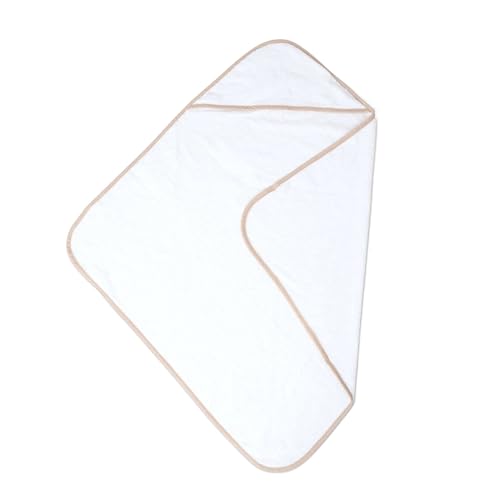 Clair de Lune Basics 2 Pack Baby Hooded Towel 70 x 70 cm
