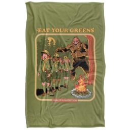 Steven Rhodes Eat Your Greens Silky Touch Super Soft Throw Blanket 91 X 147 Cm