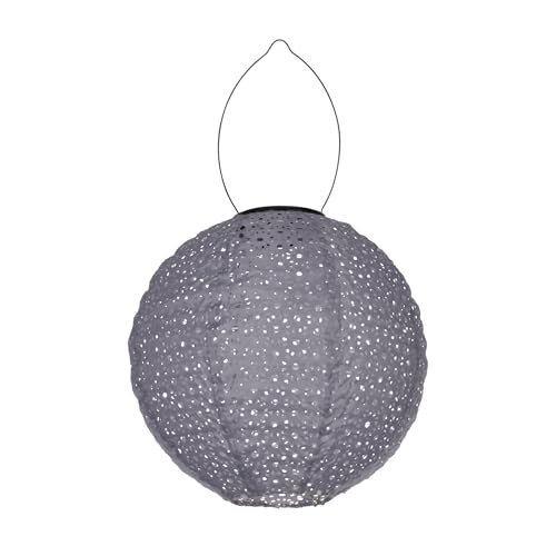Eglo Solar Lantern Z_Solar, Outdoor Garden lamp, Hanging Light for Balcony - plastic in pastel light blue, warm white, IP44