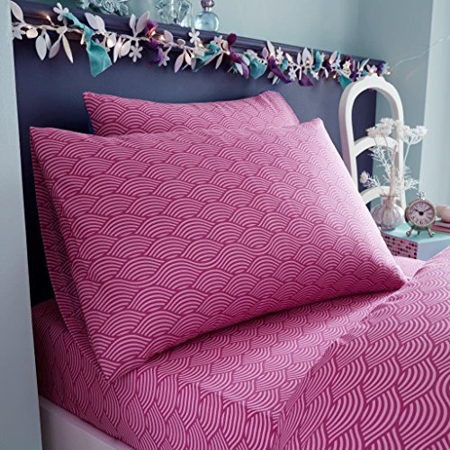 Gaveno Cavailia Kids Panel Sheet Set Mermaid Single Children Character Bedding 2 Piece Printed Easy Care Bedlinen 1 Fitted Bedsheet and 1 Matching Pillow Case