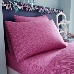 Gaveno Cavailia Kids Panel Sheet Set Mermaid Single Children Character Bedding 2 Piece Printed Easy Care Bedlinen 1 Fitted Bedsheet and 1 Matching Pillow Case