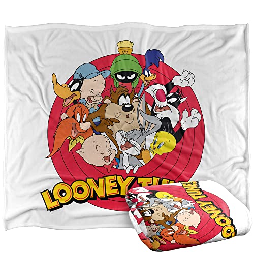 LOONEY TUNES Blanket, 152 x 127 cm, Smaller Group Silky Touch Super Soft Throw