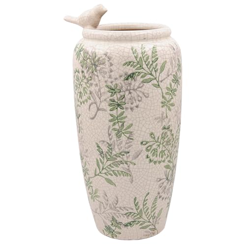 Lesser & Pavey Mini Bricks Song Bird Vase Large for Home & Office - Lovely Vases for Flowers & Home Decor - Ideal Vases Centerpiece for Living Room and Fresh & Artificial Flower